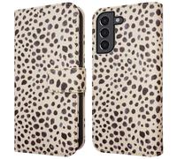 imoshion imoshion Étui de télephone portefeuille Design pour Samsung Galaxy S21 Black And White Dots Multicolore