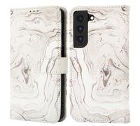 imoshion imoshion Étui de télephone portefeuille Design pour Samsung Galaxy S22 Sandy Marble Multicolore