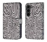 imoshion imoshion Étui de télephone portefeuille Design pour Samsung Galaxy S23 Black And White Multicolore