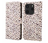imoshion imoshion Étui de télephone portefeuille Design pour Xiaomi Redmi Note 14 (4G) Black And White Dots Multicolore