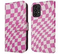 Coque pour Samsung Galaxy A33 Similicuir Retro Pink