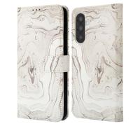 imoshion imoshion Étui de télephone portefeuille Design pour Samsung Galaxy A36 Sandy Marble Multicolore