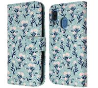 imoshion imoshion Étui de télephone portefeuille Design pour Samsung Galaxy A40 Blue Flowers Multicolore