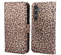 imoshion imoshion Étui de télephone portefeuille Design pour Samsung Galaxy S24 Leopard Mood Multicolore