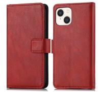 imoshion Étui de télephone portefeuille pour Apple iPhone 14 / 13 - Rouge