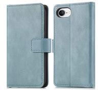 imoshion Étui de télephone portefeuille pour Apple iPhone 16e - Bleu clair