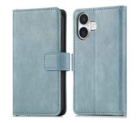 imoshion Étui de télephone portefeuille pour Apple iPhone 17 - Air Blue