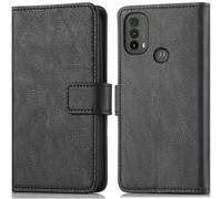 imoshion imoshion Étui de téléphone portefeuille Luxe Motorola Moto E30 / E40 Noir