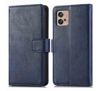 imoshion imoshion Étui de télephone portefeuille Motorola Moto G32 Bleu foncé Bleu foncé