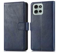 imoshion imoshion Étui de télephone portefeuille Motorola Moto G75 5G Bleu foncé Bleu foncé