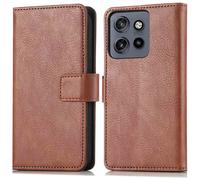 imoshion imoshion Étui de téléphone portefeuille Luxe Motorola ThinkPhone 25 / Motorola Edge 50 Neo Brun Marron