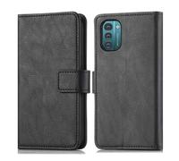 Coque pour Nokia G21,Nokia G11 Similicuir Noir