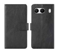 imoshion imoshion Étui de téléphone portefeuille Luxe OnePlus Nord 4 Noir Noir
