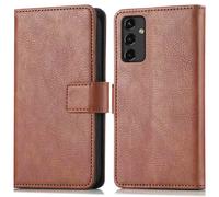 imoshion Étui de télephone portefeuille pour Samsung Galaxy A14 (5G/4G) - Marron