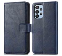imoshion Étui de télephone portefeuille pour Samsung Galaxy A23 (5G) - Bleu foncé