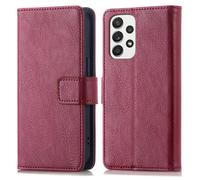 imoshion Étui de télephone portefeuille pour Samsung Galaxy A52(s) (5G/4G) - Bordeaux