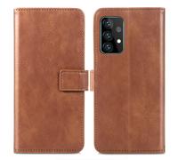 imoshion Étui de télephone portefeuille pour Samsung Galaxy A52(s) (5G/4G) - Marron