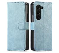 imoshion Étui de télephone portefeuille pour Samsung Galaxy Z Fold 6 - Bleu clair