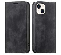 imoshion imoshion Étui de téléphone portefeuille Slim pour iPhone 15 Noir Noir