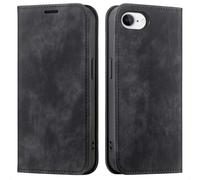 imoshion imoshion Étui de téléphone portefeuille Slim pour iPhone SE (2022 / 2020) / 8 / 7 / 6(s) Noir Noir