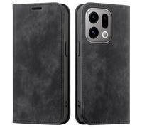 imoshion imoshion Étui de téléphone portefeuille Slim pour Oppo Find X9 Noir Noir