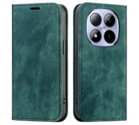 Etui de téléphone portefeuille Slim pour Xiaomi Redmi Note 15 Pro Plus (5G) - Vert