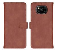 imoshion imoshion Étui de télephone portefeuille Xiaomi Poco X3 (Pro) Marron Marron