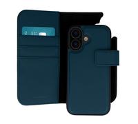 imoshion Étui portefeuille luxe 2-en-1 amovible pour Apple iPhone 17 - Bleu