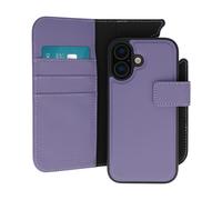 imoshion Étui portefeuille luxe 2-en-1 amovible pour Apple iPhone 17 - Violet