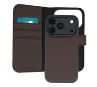 imoshion imoshion Étui portefeuille luxe 2-en-1 amovible pour iPhone 18 Pro / 17 Pro Marron Marron