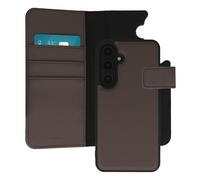 imoshion Étui portefeuille luxe 2-en-1 amovible pour Samsung Galaxy S24 FE - Marron