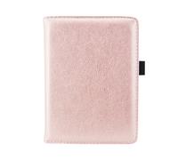 imoshion imoshion Etui portefeuille Luxe unie pour Kobo Aura Edition 2 Rose Rose