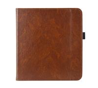 imoshion imoshion Etui portefeuille Luxe unie pour Kobo Forma Marron Marron