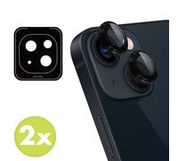 imoshion ?Lot de 2 protections d'objectif de caméra pour Apple iPhone 14 / 14 Plus - Noir