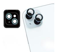 imoshion Lot de 2 protections d'objectif de caméra pour Apple iPhone 15 / 15 Plus - Blue