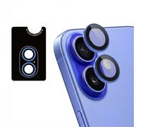 imoshion Lot de 2 protections d'objectif de caméra pour Apple iPhone 16 / 16 Plus - Ultramarine