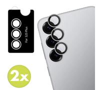 imoshion imoshion Lot de 2 protections d'objectif de caméra Samsung Galaxy S25 Plus Silver Shadow Argent
