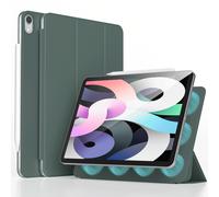 imoshion Magnetic etui de téléphone portefeuille pour Apple iPad Air 11 pouces (2026) M4 / (2025) M3 / (2024) M2 / Air 5 (2022) / Air 4 (2020) - Vert foncé