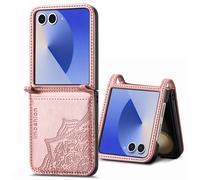 imoshion imoshion Mandala Bookcase pour Samsung Galaxy Z Flip 7 Rose Doré Rose dorée