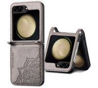 imoshion Mandala Bookcase pour Samsung Galaxy Z Flip 5 - Gris