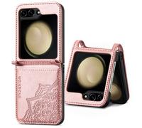 imoshion Bibliothèque Mandala pour le Samsung Galaxy Z Flip 5 - Rose Gold