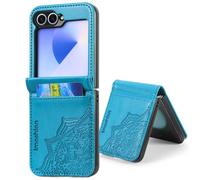 imoshion imoshion Mandala Bookcase Samsung Galaxy Z Flip 5 Turquoise Turquoise
