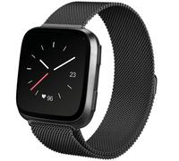 imoshion imoshion Milanais Watch bracelet pour Fitbit Versa 2 / Versa Lite Noir Noir