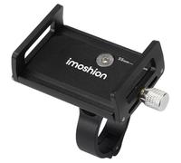 imoshion imoshion Mini support de téléphone en aluminium pour vélo Léger Universel Noir Noir