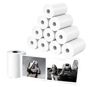 imoshion imoshion Papier d'impression pour Kids Camera avec imprimante photo lot de 10 Blanc Blanc