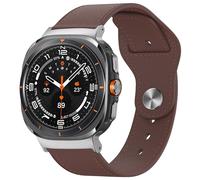 imoshion imoshion Bracelet en cuir Samsung Galaxy Watch Ultra Marron foncé