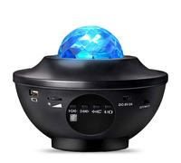 imoshion imoshion Projecteur d'étoiles Ciel étoilé 10 modes d'éclairage Noir Multicolore