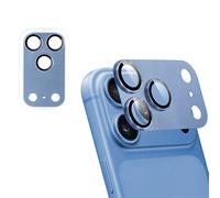 imoshion Protection Caméra en verre trempé 2 Pack pour l'Apple iPhone 18 Pro Max - Light Blue