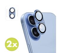 imoshion Protection Caméra en verre trempé 2 Pack pour Apple Apple iPhone 17 - Mist Blue