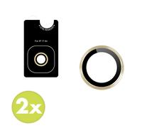 imoshion imoshion Protection d'objectif d'appareil photo (pack de 2) iPhone Air Or Clair Dorée